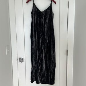 Anthropologie Dolan Velvet Jumpsuit